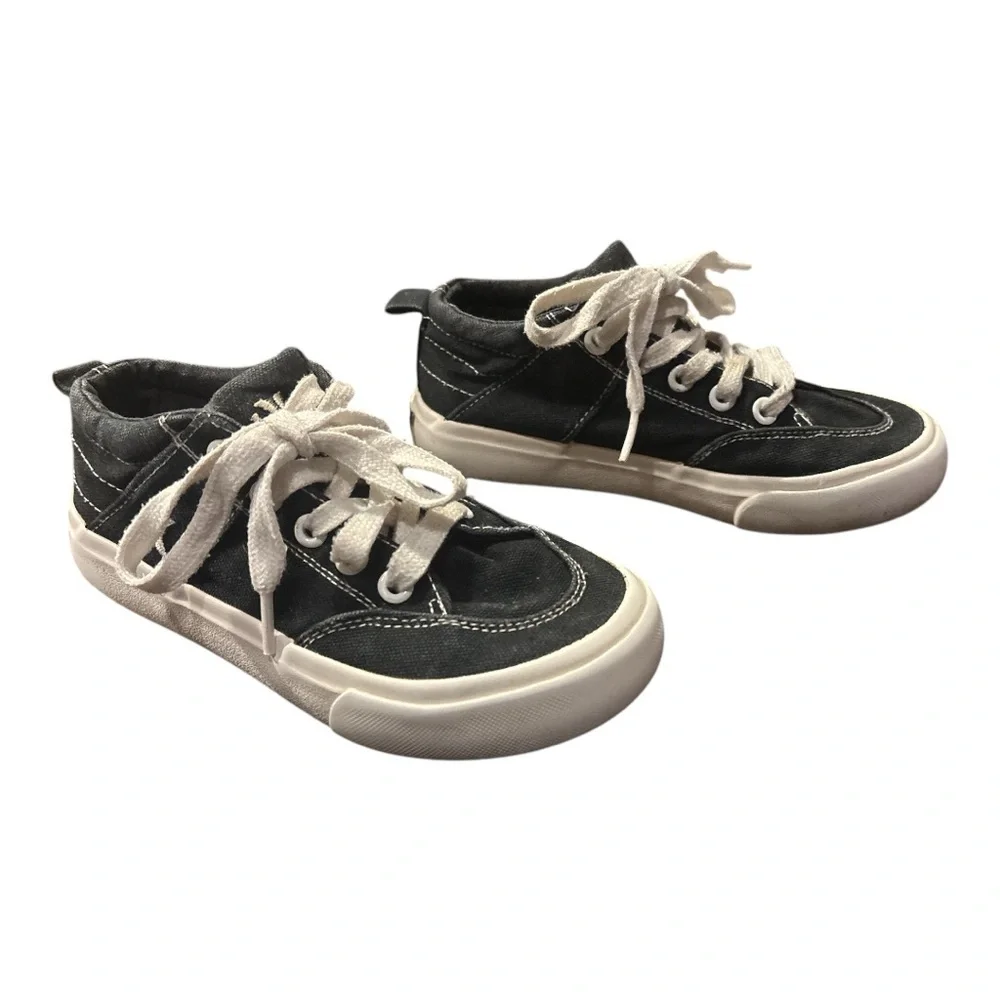 Hurley Roddy Kids Black High Top Sneakers Little Boy Size 13 Black & White